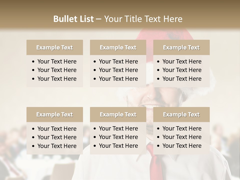 Parent White Caucasian PowerPoint Template