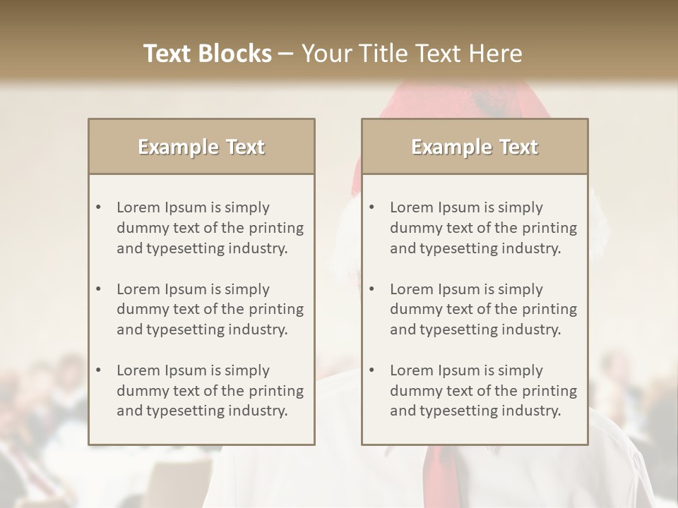 Parent White Caucasian PowerPoint Template