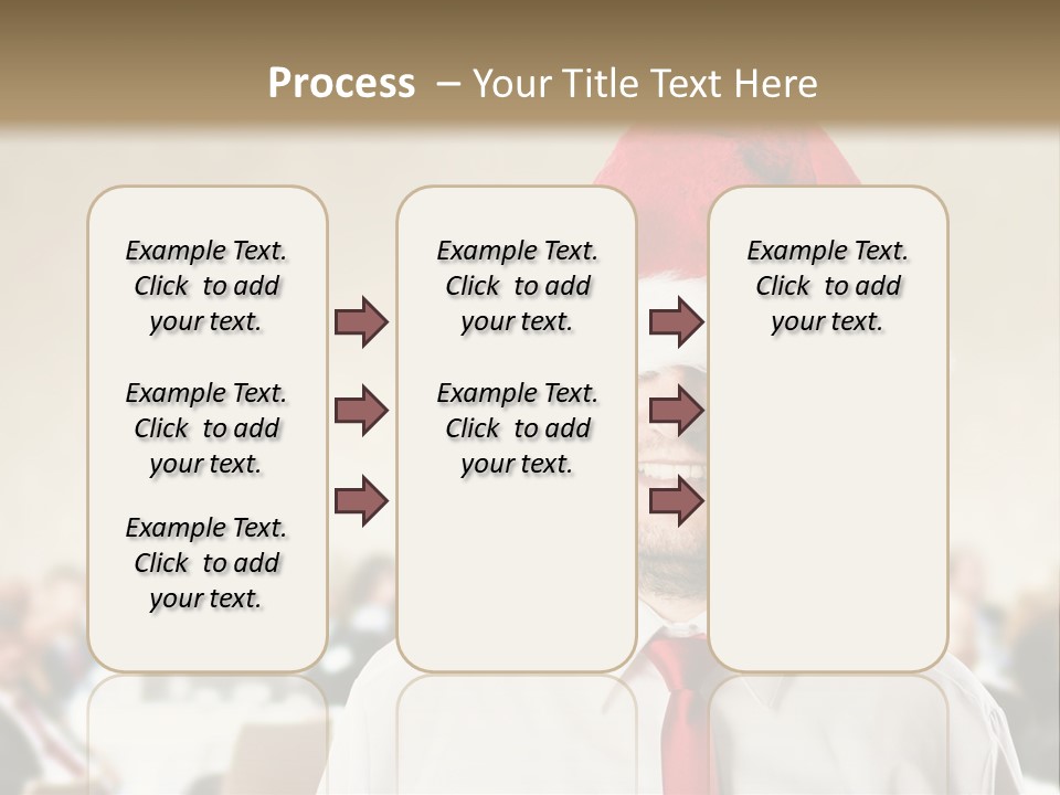 Parent White Caucasian PowerPoint Template