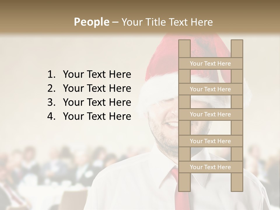 Parent White Caucasian PowerPoint Template