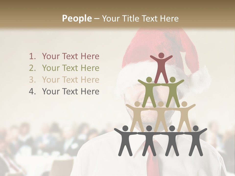 Parent White Caucasian PowerPoint Template