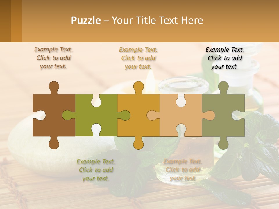 Ocean White Sunset PowerPoint Template