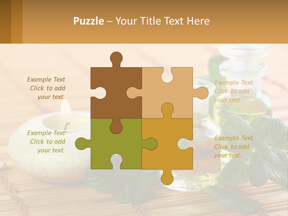 Ocean White Sunset PowerPoint Template