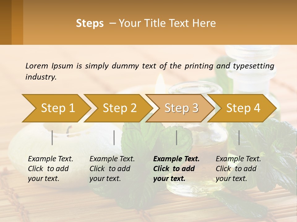 Ocean White Sunset PowerPoint Template