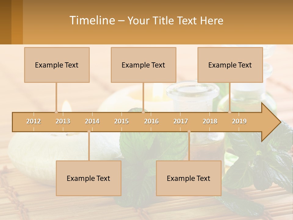 Ocean White Sunset PowerPoint Template