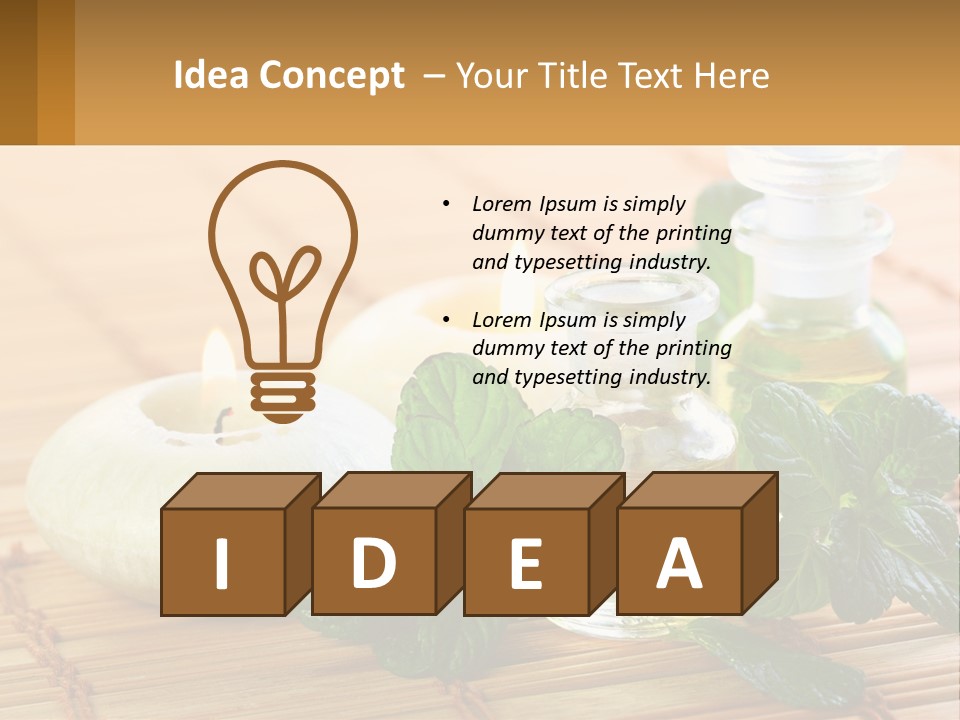 Ocean White Sunset PowerPoint Template