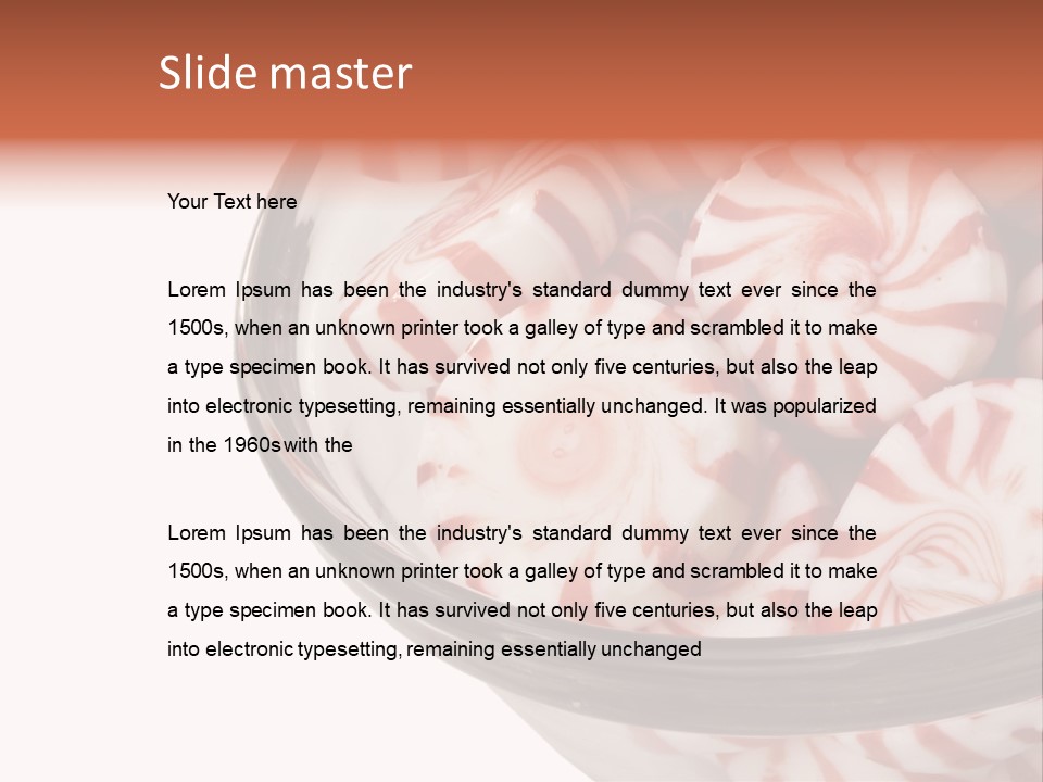 Water Old Daughter PowerPoint Template