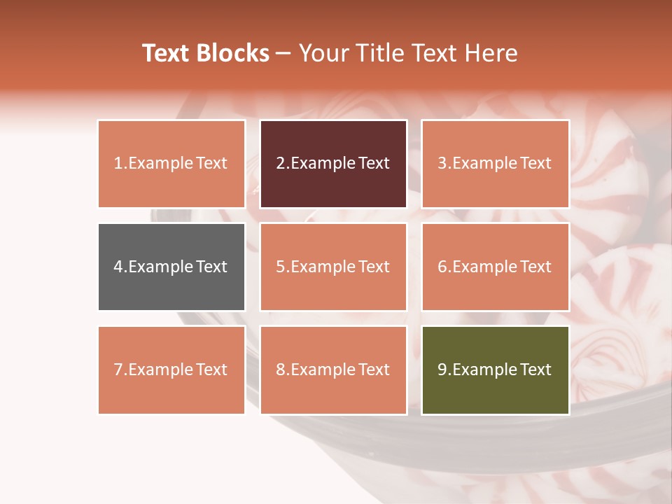 Water Old Daughter PowerPoint Template