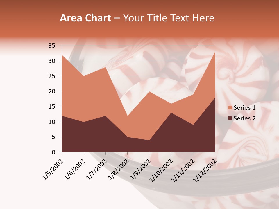 Water Old Daughter PowerPoint Template