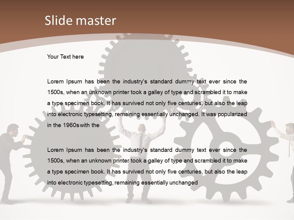 Retirement Senior Coast PowerPoint Template