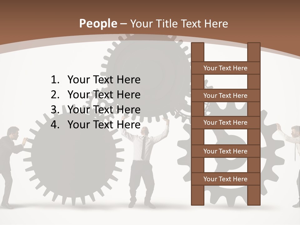 Retirement Senior Coast PowerPoint Template