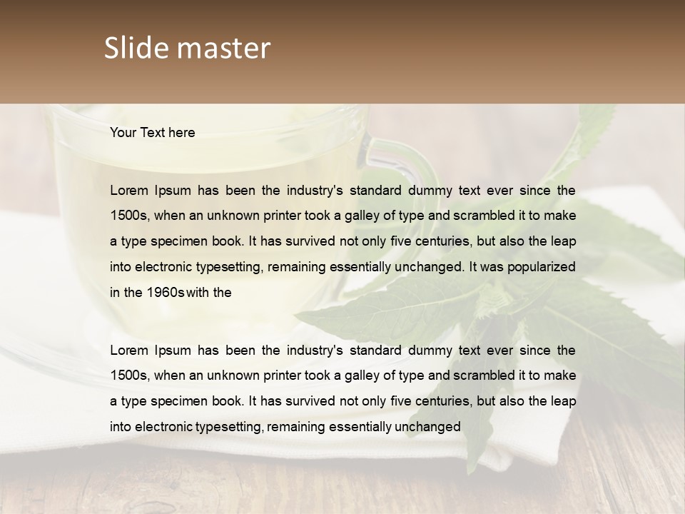 Old Ocean Family PowerPoint Template