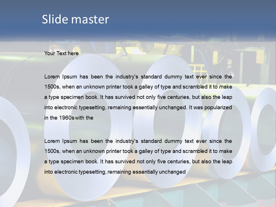 Daughter Ocean Caucasian PowerPoint Template