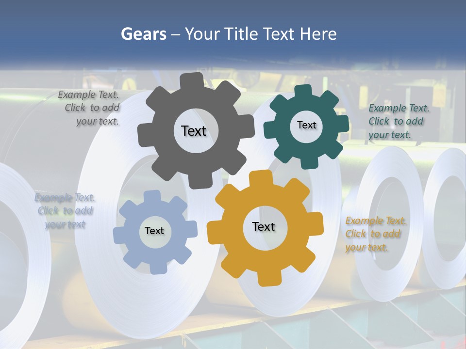 Daughter Ocean Caucasian PowerPoint Template