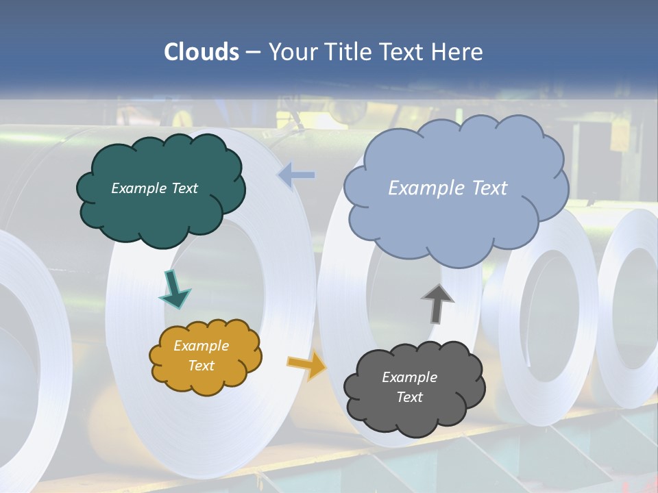 Daughter Ocean Caucasian PowerPoint Template