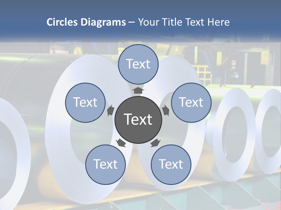 Daughter Ocean Caucasian PowerPoint Template