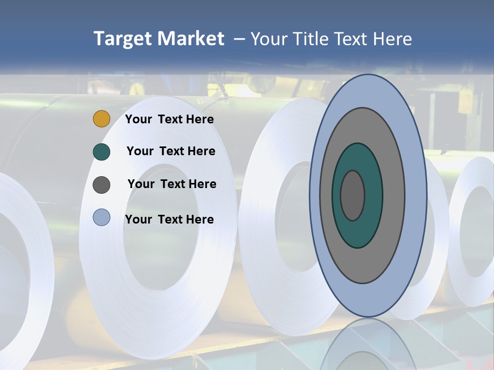 Daughter Ocean Caucasian PowerPoint Template