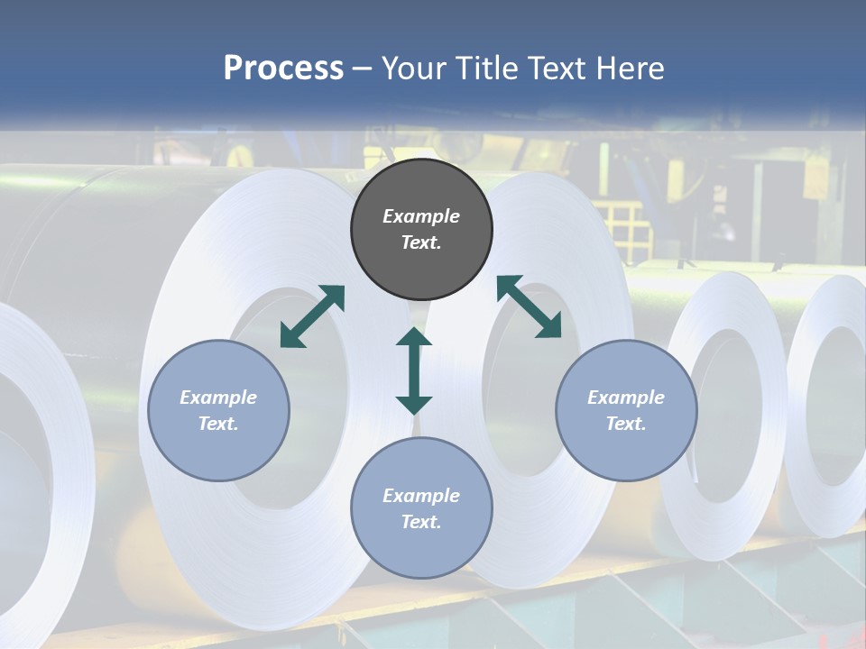 Daughter Ocean Caucasian PowerPoint Template