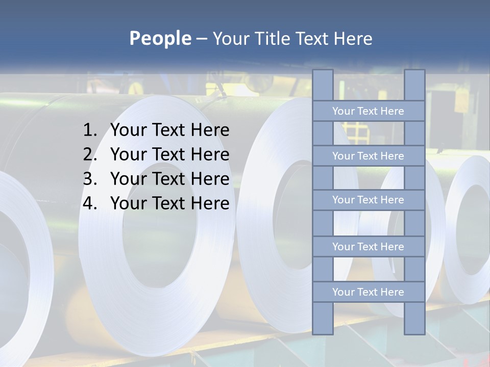 Daughter Ocean Caucasian PowerPoint Template