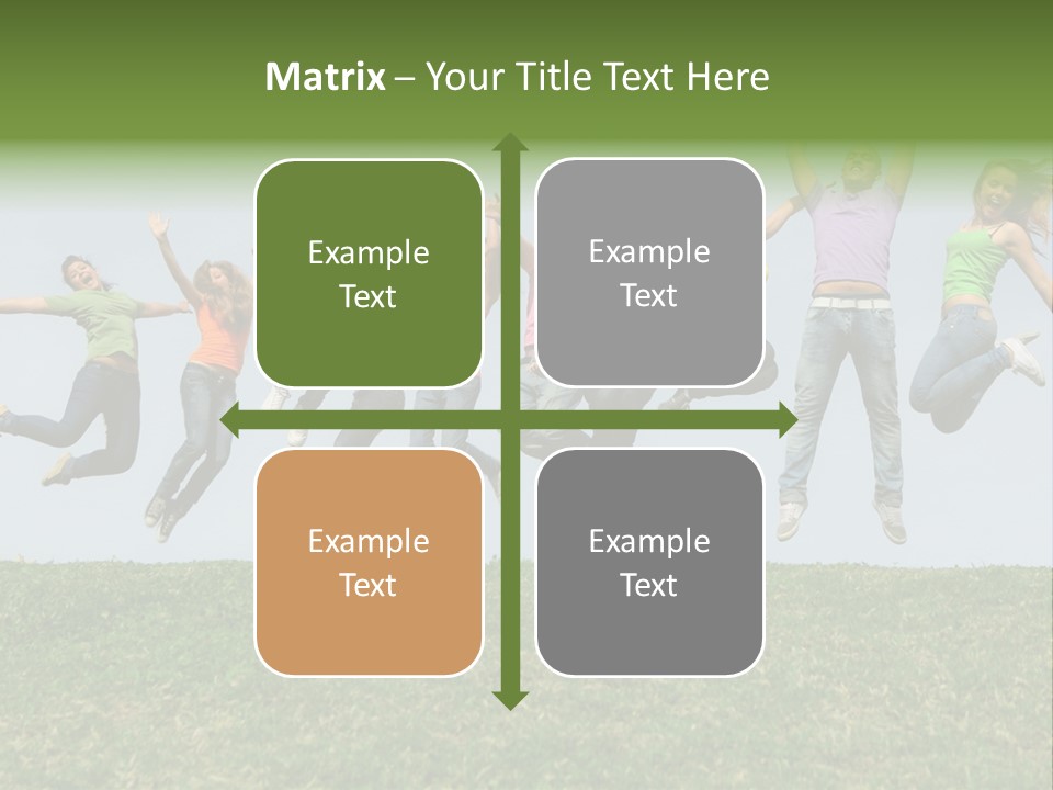 Lifestyle Sunrise White PowerPoint Template