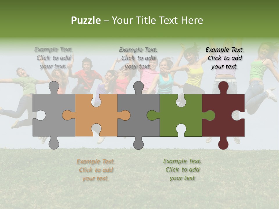 Lifestyle Sunrise White PowerPoint Template