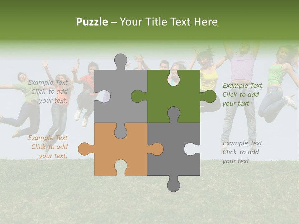 Lifestyle Sunrise White PowerPoint Template