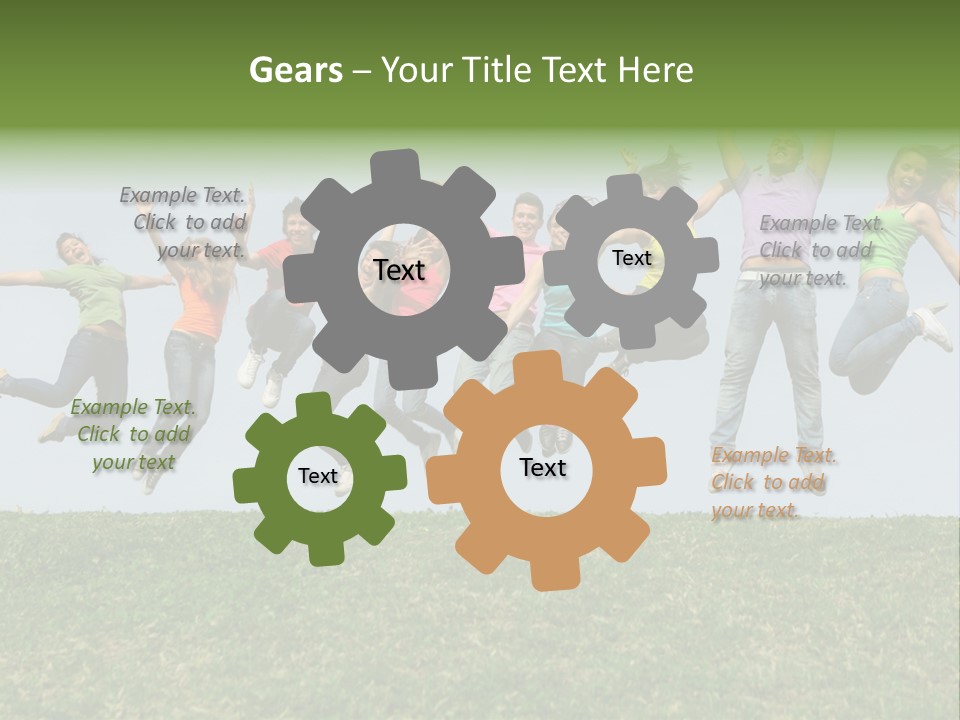 Lifestyle Sunrise White PowerPoint Template