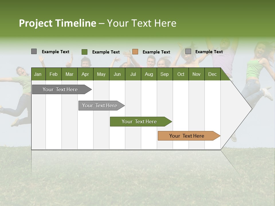 Lifestyle Sunrise White PowerPoint Template