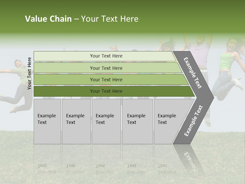 Lifestyle Sunrise White PowerPoint Template