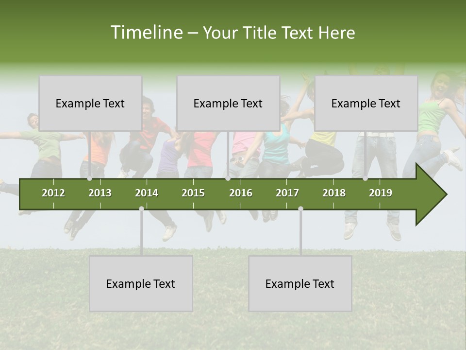Lifestyle Sunrise White PowerPoint Template