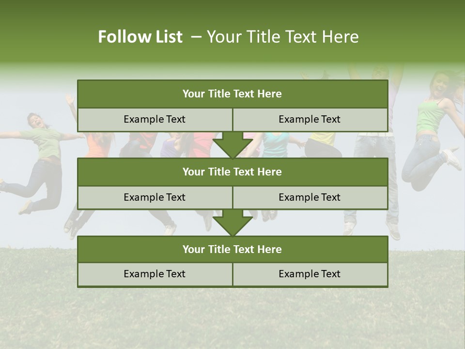 Lifestyle Sunrise White PowerPoint Template