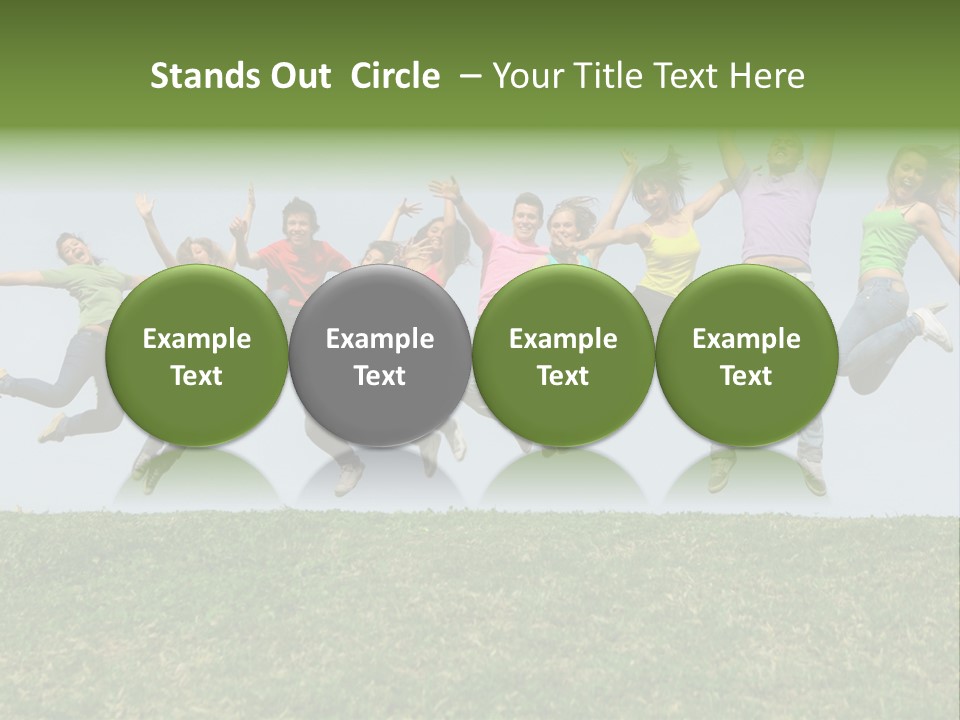 Lifestyle Sunrise White PowerPoint Template