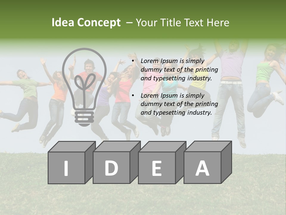 Lifestyle Sunrise White PowerPoint Template