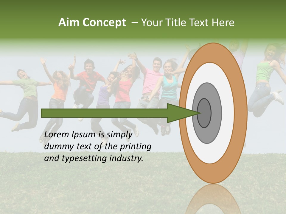 Lifestyle Sunrise White PowerPoint Template