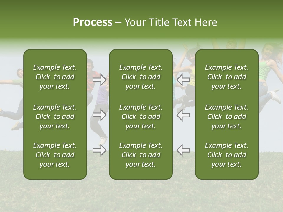 Lifestyle Sunrise White PowerPoint Template