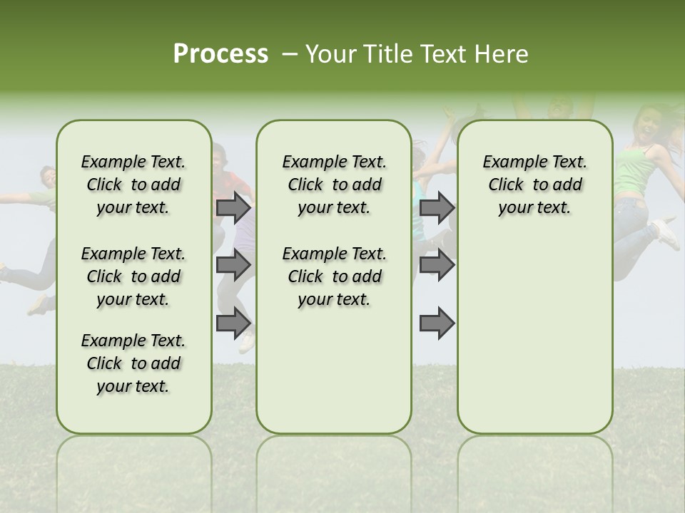 Lifestyle Sunrise White PowerPoint Template