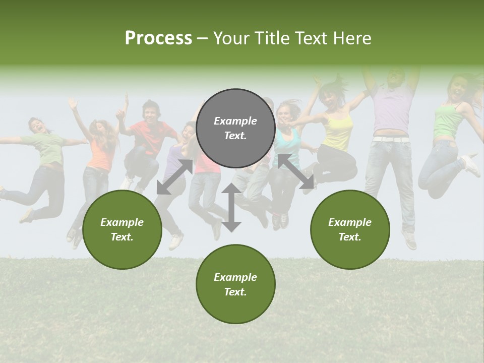 Lifestyle Sunrise White PowerPoint Template