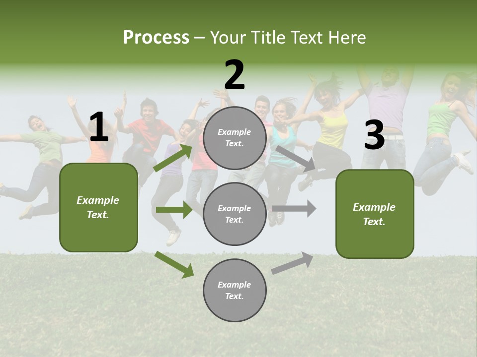 Lifestyle Sunrise White PowerPoint Template