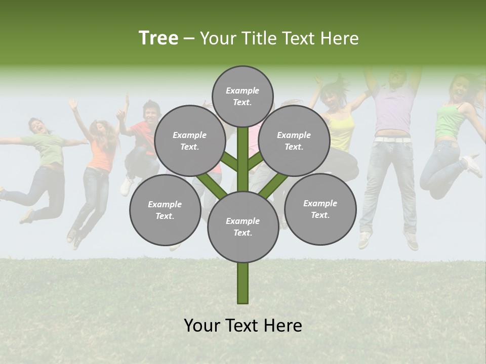 Lifestyle Sunrise White PowerPoint Template