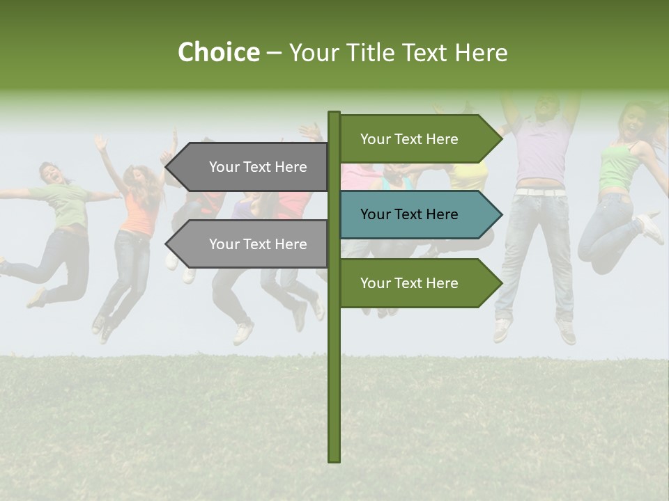 Lifestyle Sunrise White PowerPoint Template