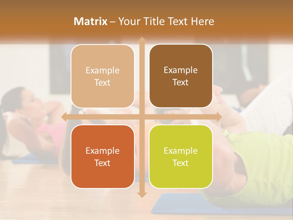 Sad Portrait Woman PowerPoint Template