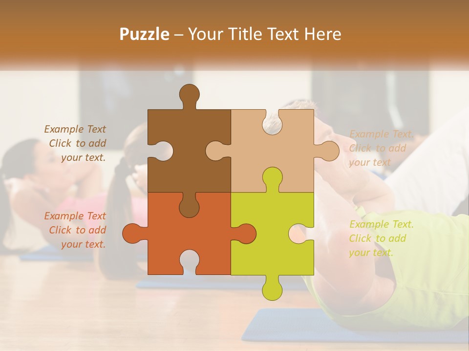 Sad Portrait Woman PowerPoint Template