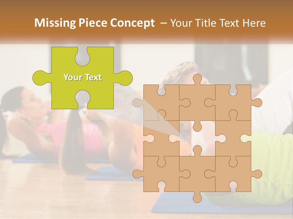 Sad Portrait Woman PowerPoint Template