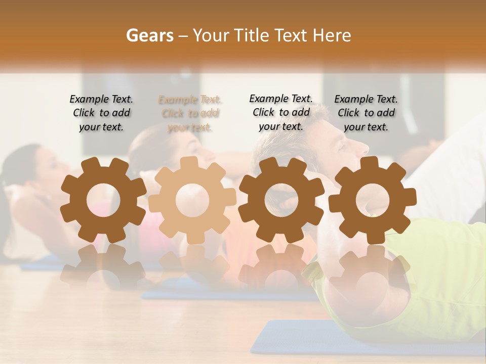 Sad Portrait Woman PowerPoint Template