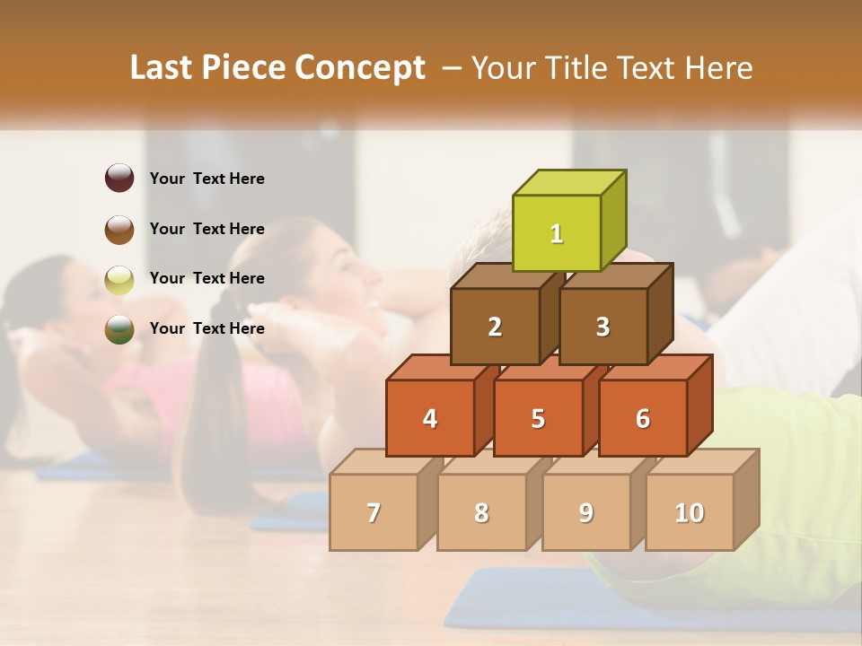 Sad Portrait Woman PowerPoint Template