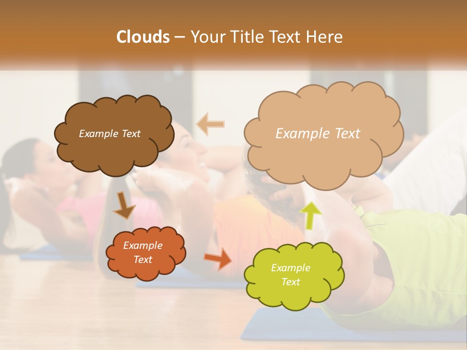 Sad Portrait Woman PowerPoint Template