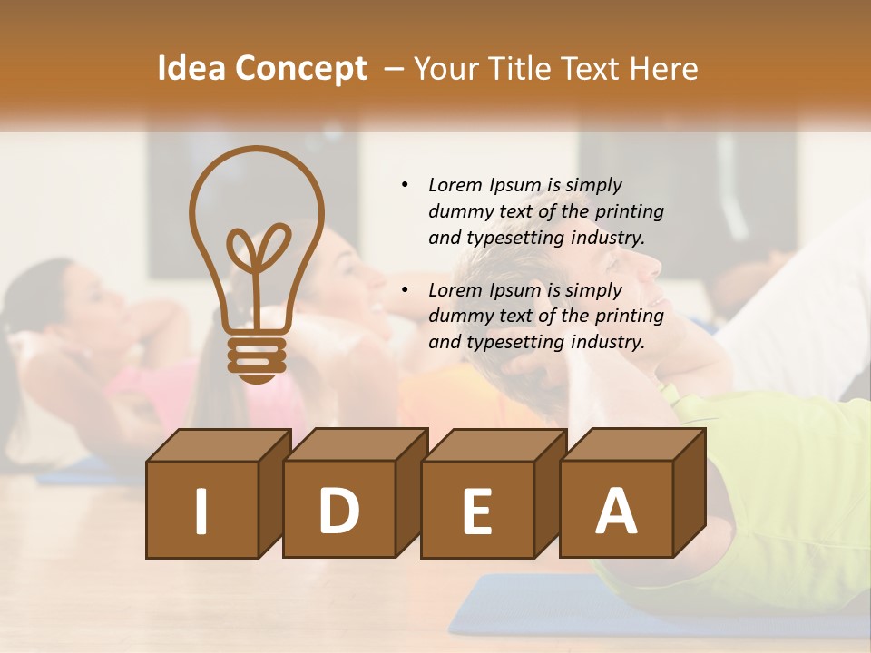 Sad Portrait Woman PowerPoint Template