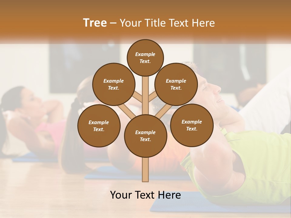 Sad Portrait Woman PowerPoint Template