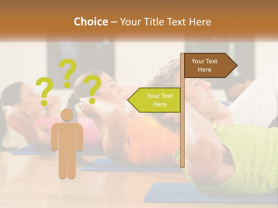 Sad Portrait Woman PowerPoint Template