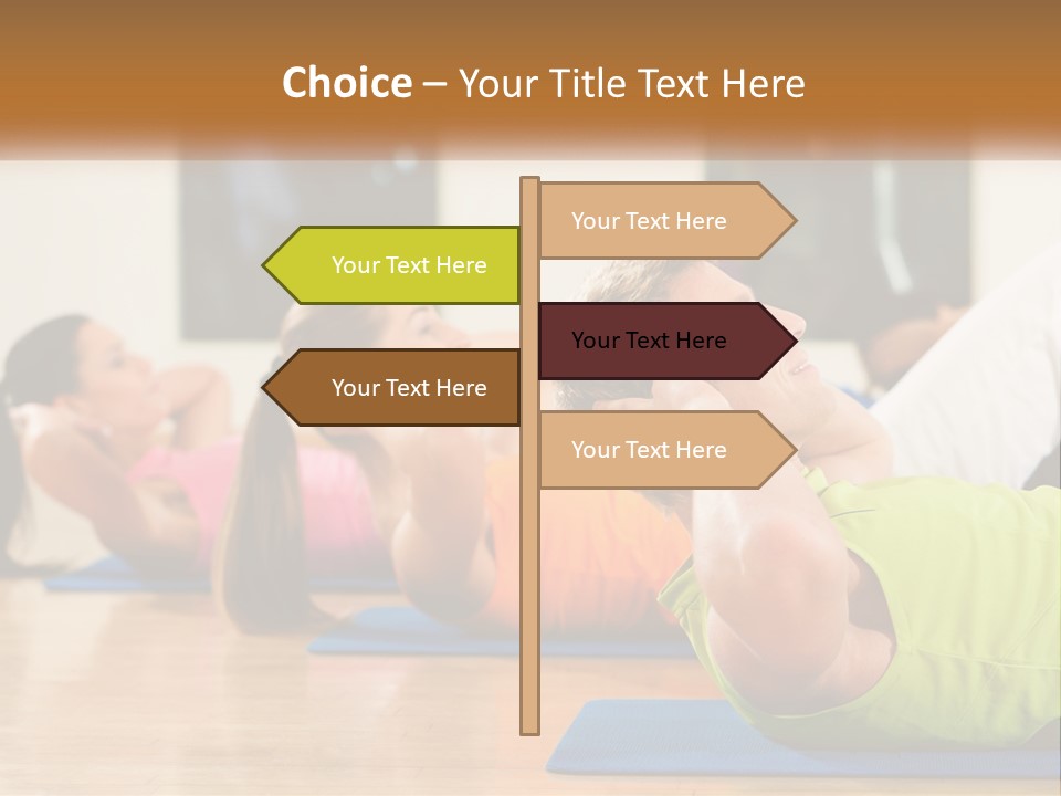 Sad Portrait Woman PowerPoint Template